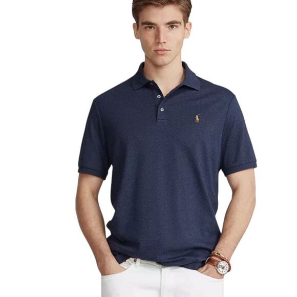 Polo Ralph Lauren Other - Polo Ralph Lauren Men's 100% Cotton Custom Slim Fit Soft Cotton Polo Shirt Sz L